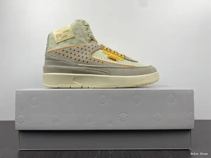 Bmlin Shoes x Union Jordan DN3802-200 Rattan Air 2 0507